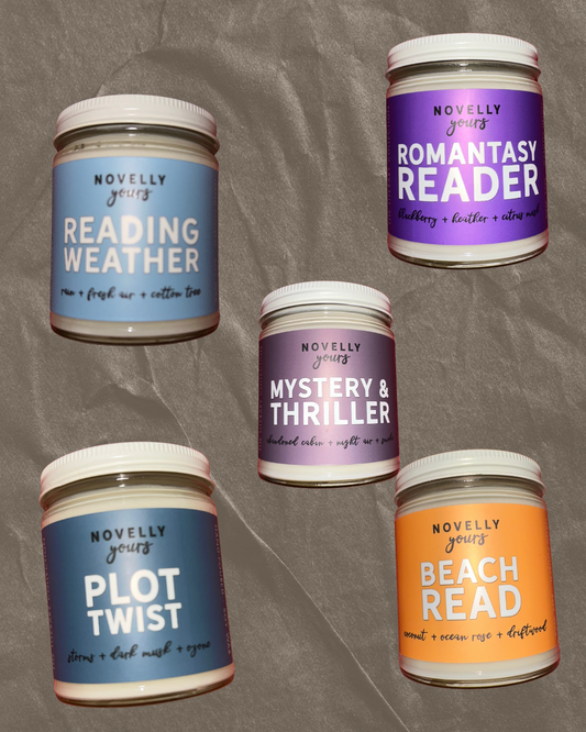 ✨ The Literary Candle Collection — Cozy Scents for Every Chapter ✨